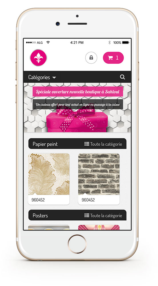 luxedecors app mobile iphone6