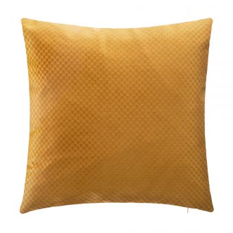 S5-COUSSIN BULLE OCRE 45X45CM
